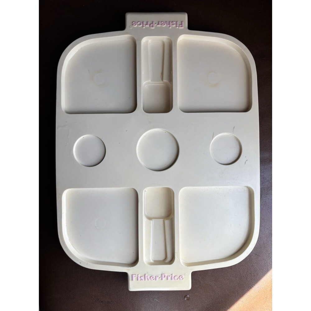 Vintage Fisher Price Fun With Food Tea Set Tray Only Replacement Part 1985